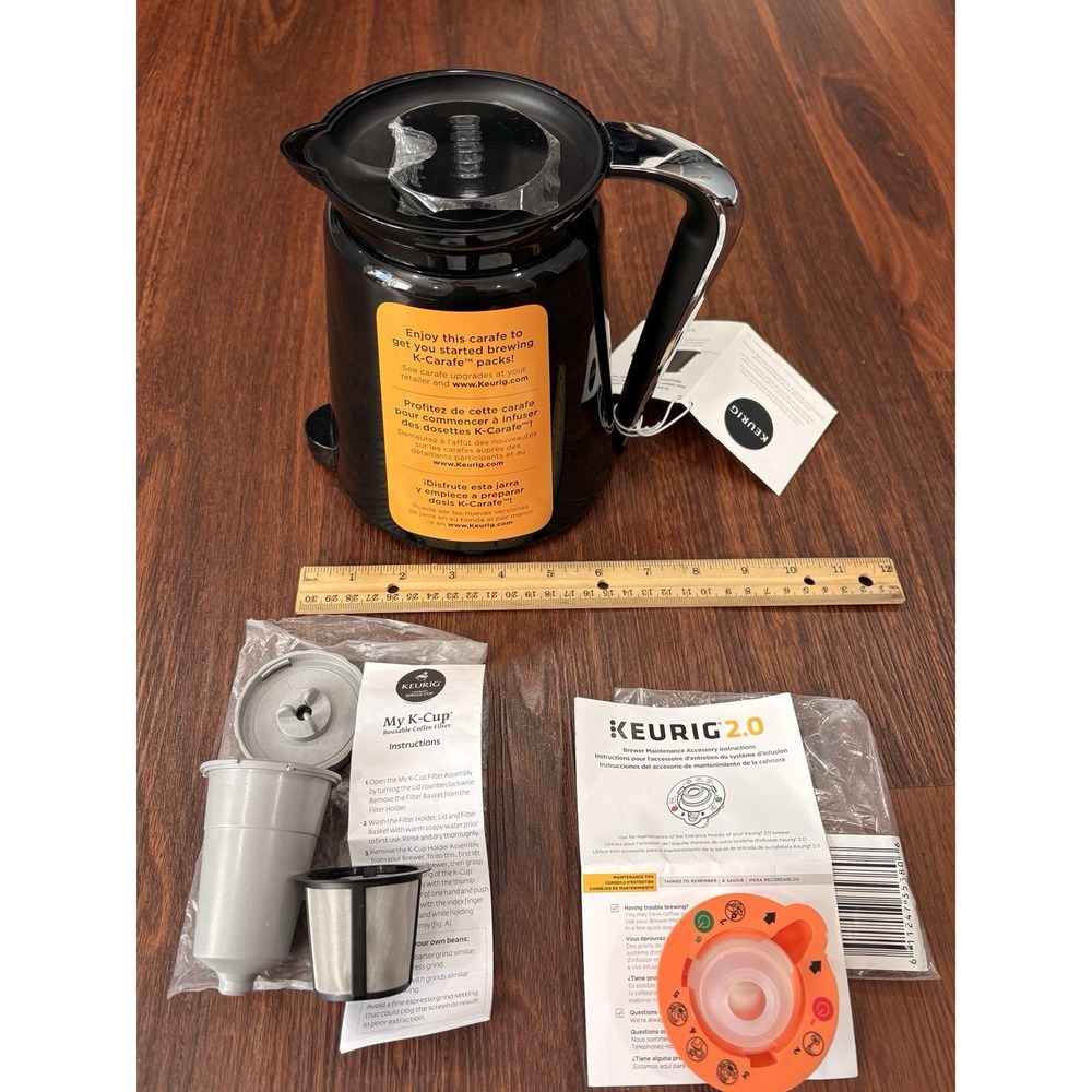 Keurig 2.0 Insulated Coffee Carafe Pot Thermos Universal Pitcher K-Carafe NEW - Picture 3 of 7